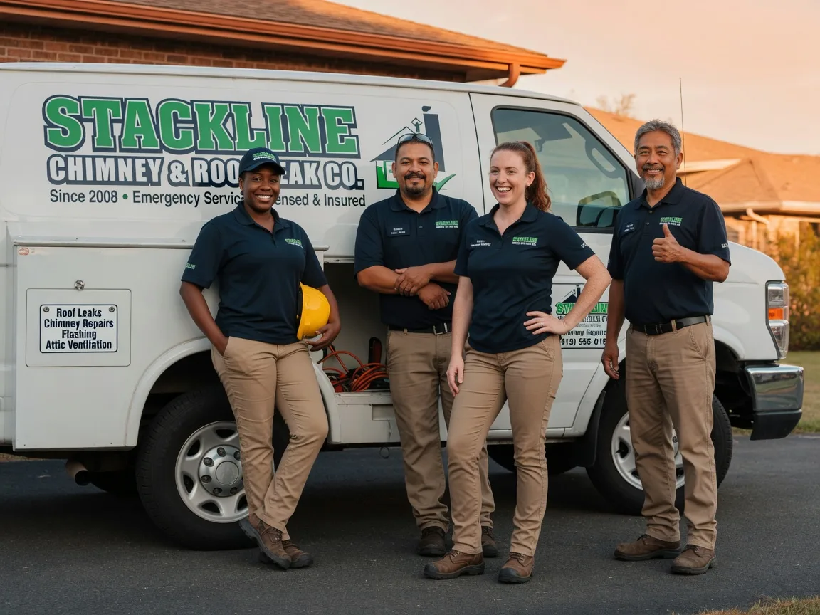 Chimney flashing repair company in Constantine, MI